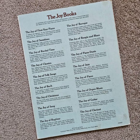 1967 Vintage The Joy of‎ Organ Music sheets by Denes Agay, Nelson Varon - Picture 8 of 8